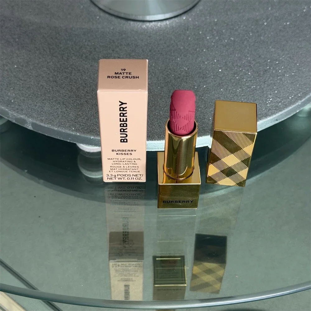 Burberry Kisses Matte Lipstick Shade 19 Rose Crush 0.11oz BNIB